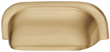 Poignée coquille laiton pour meuble - Quincaillerie Portalet